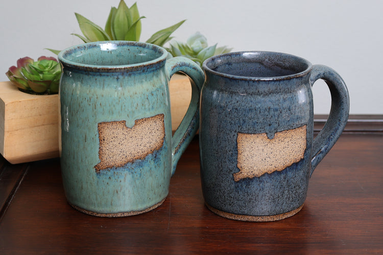 Artisan Ceramic State Mugs- Made to Order- Ships in 3 weeks