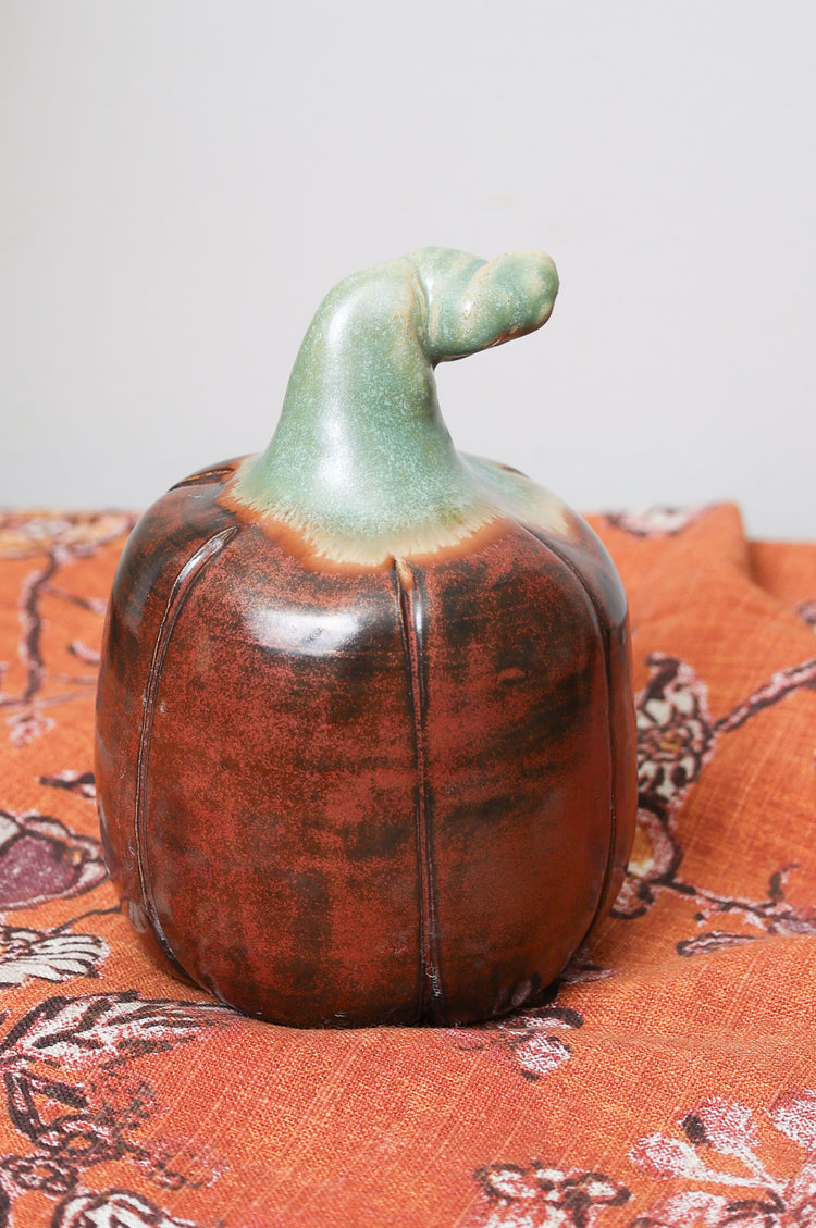 Autumn Ember Handmade Ceramic Pumpkin