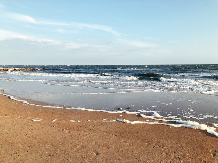 Fine art photograph titled “Edisto Beach- Shades of Blue” by Amy Bishop