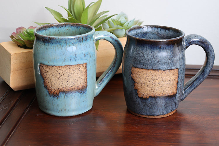 Artisan Ceramic State Mugs- Made to Order- Ships in 3 weeks