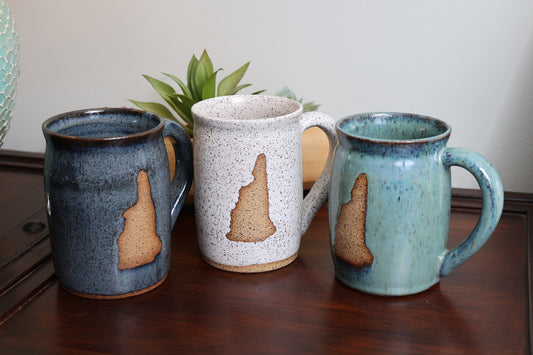Artisan Ceramic State Mugs- Made to Order- Ships in 3 weeks