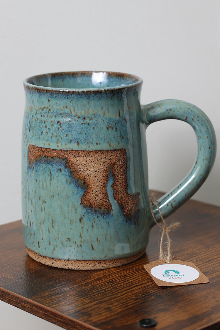 Artisan Ceramic State Mugs- Made to Order- Ships in 3 weeks