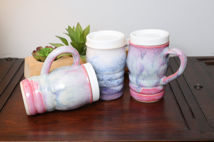 Ceramic Travel Mug Collection (3 Colors)