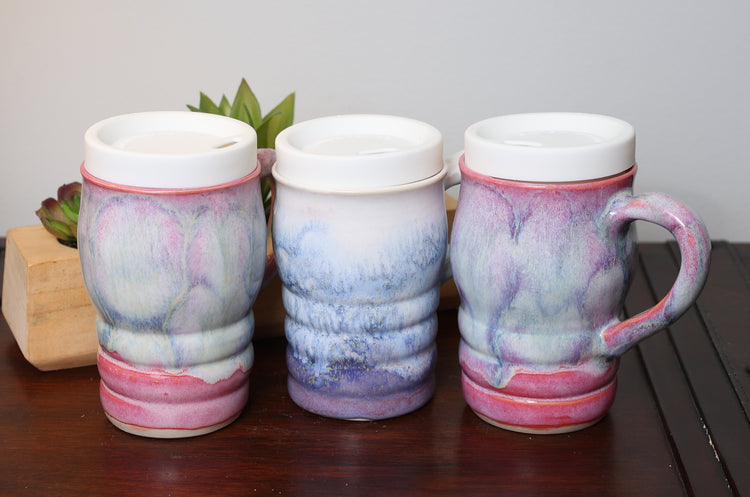 Ceramic Travel Mug Collection (3 Colors)