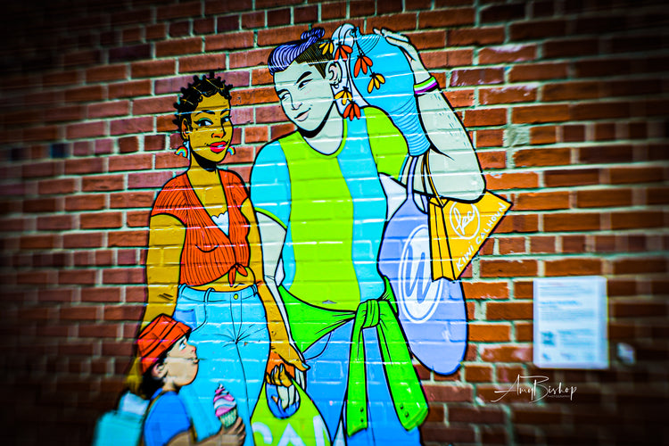 Shopping Mural