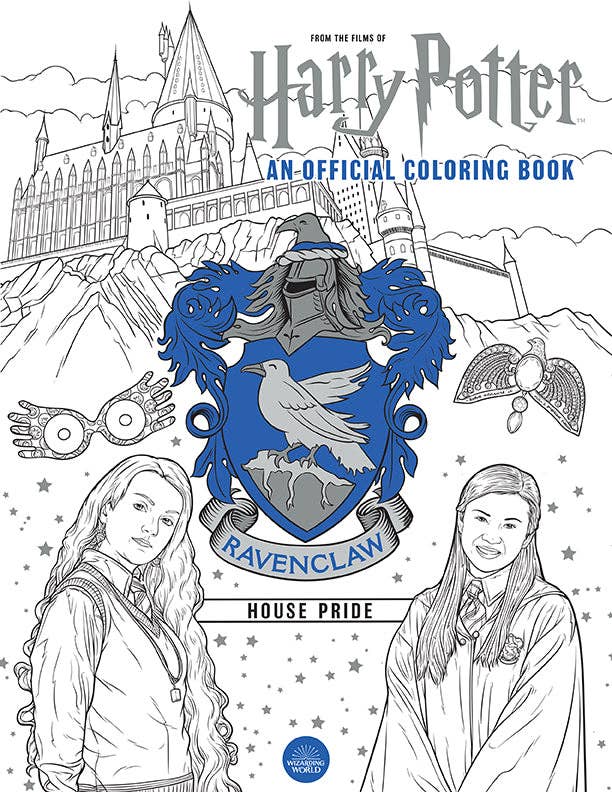 Ravenclaw　Harry　Book　Pride:　Potter:　House　Coloring　The　Official