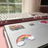 Today is a Great Day to Leave Me Alone Rainbow Sticker