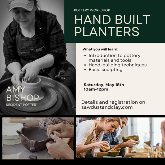 Pottery Workshop: Hand-Built Planters