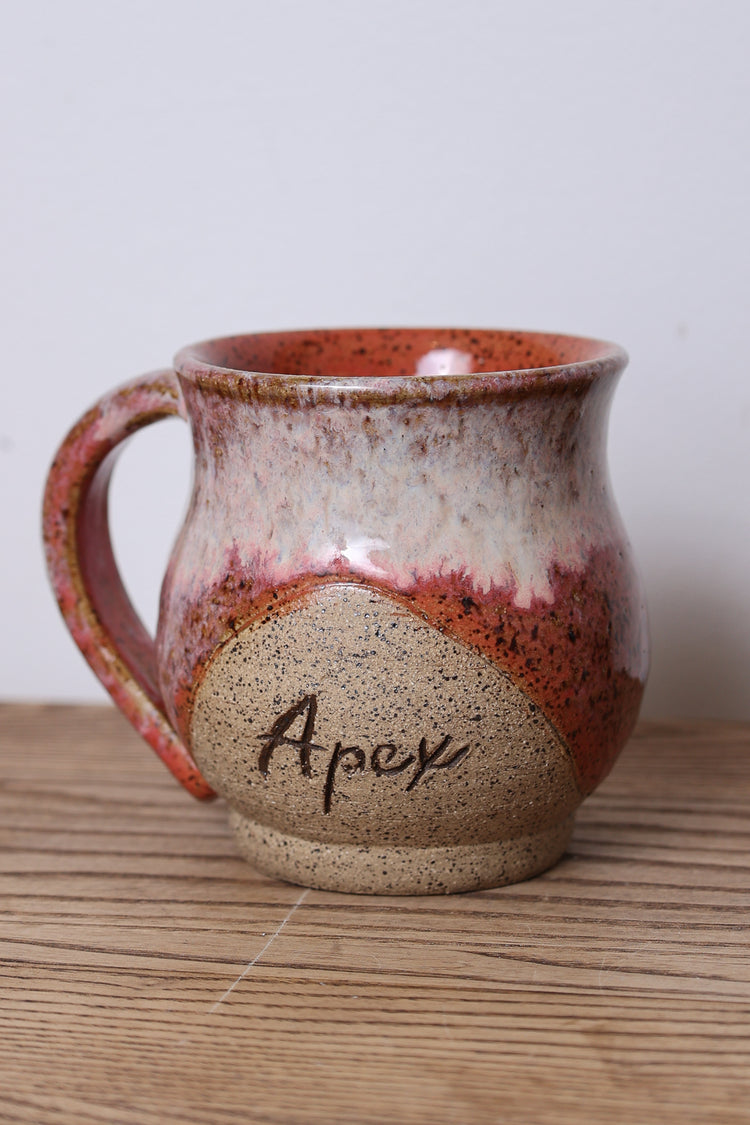 Apex mugs by Sawdust and Clay
