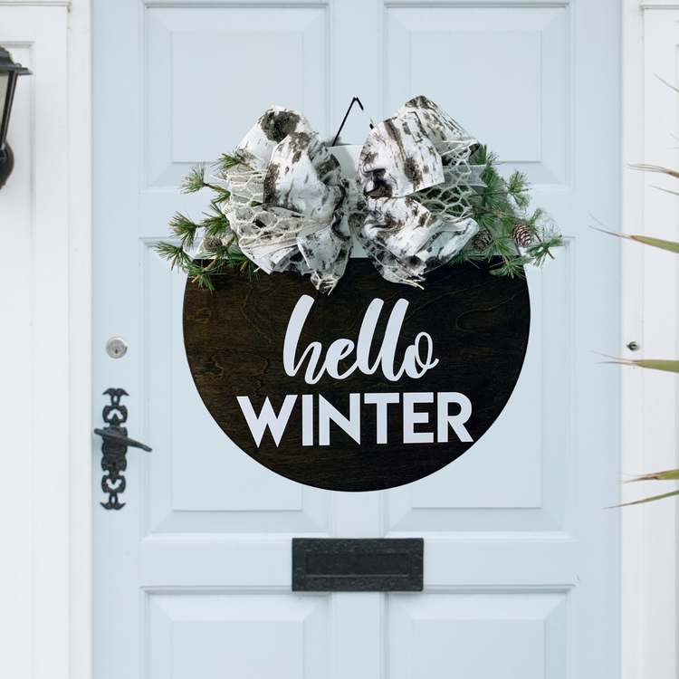 Wooden Door Hanger