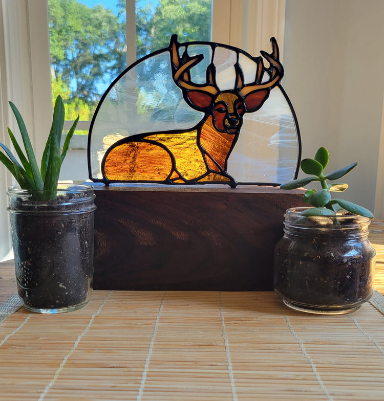 Stained Glass Buck