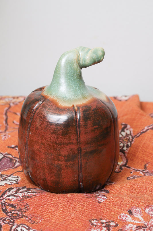 Autumn Ember Handmade Ceramic Pumpkin