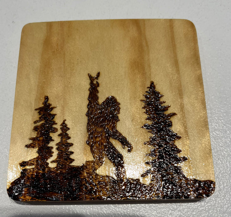 Wood Burned Coaster Kit — Forager Crafts: Creative Workshops & Events