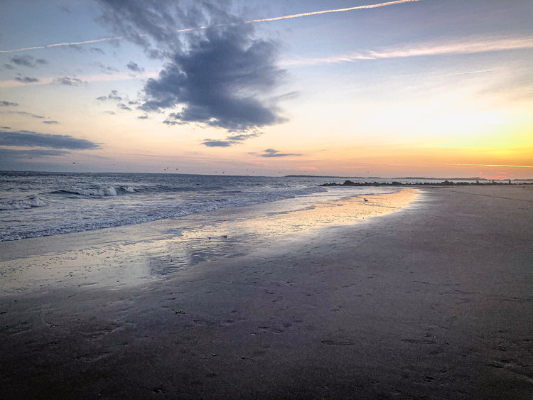 Fine art photograph titled “Edisto Beach Sunset” by Amy Bishop