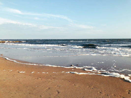 Fine art photograph titled “Edisto Beach- Shades of Blue” by Amy Bishop