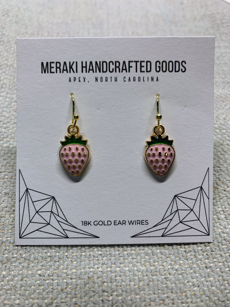 Enamel Earrings