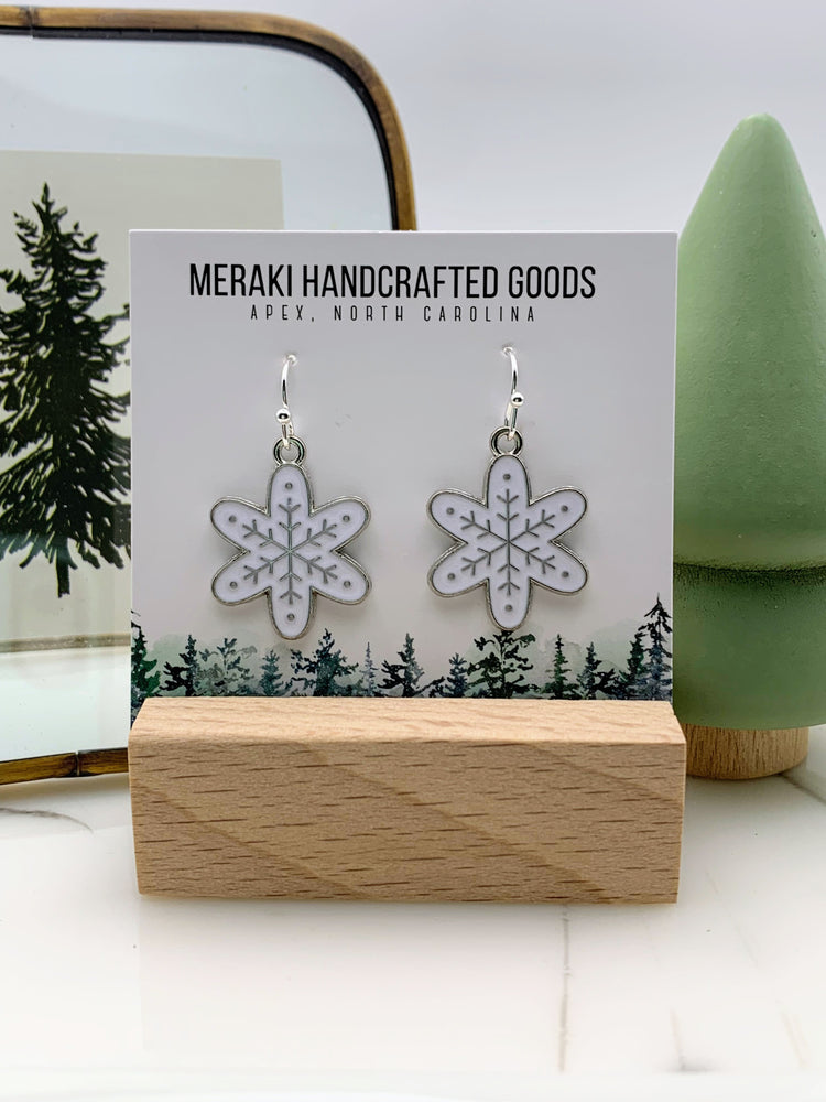 Enamel Earrings