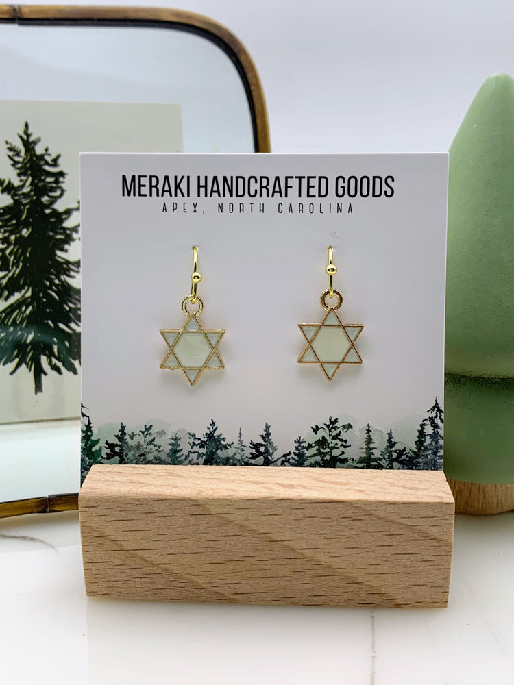 Enamel Earrings