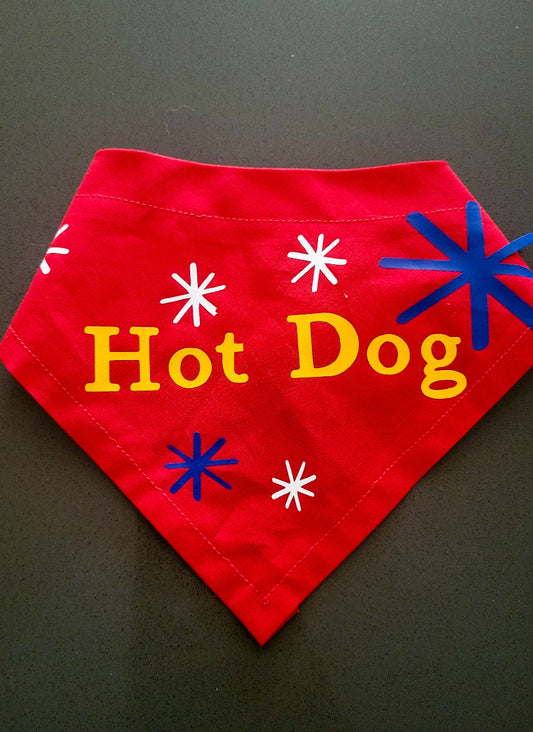 Hot Dog-Bandana