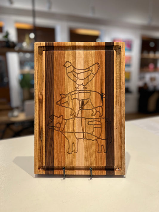 Multi-wood Carving Board
