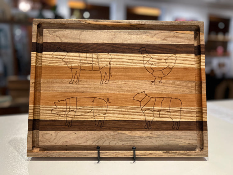 Multi-wood Carving Board