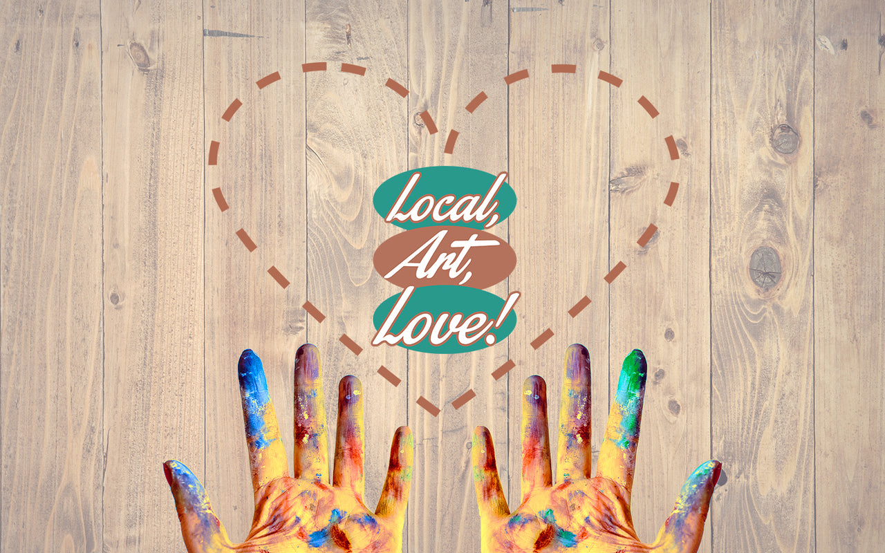 Local Art Love Banner