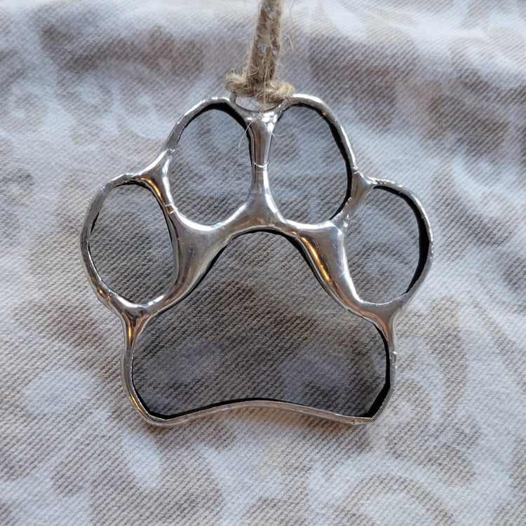 Stained Glass Pawprint