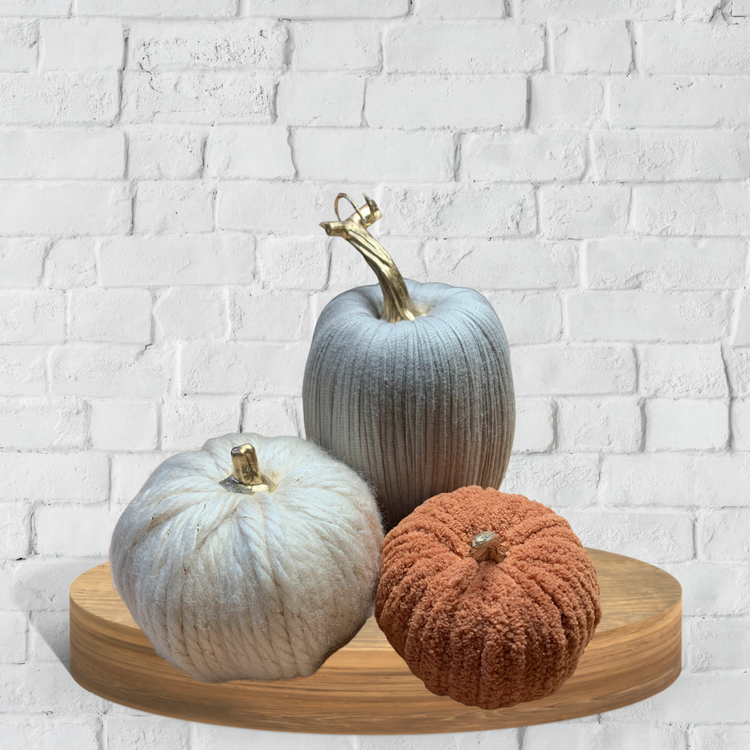 Yarn Pumpkins