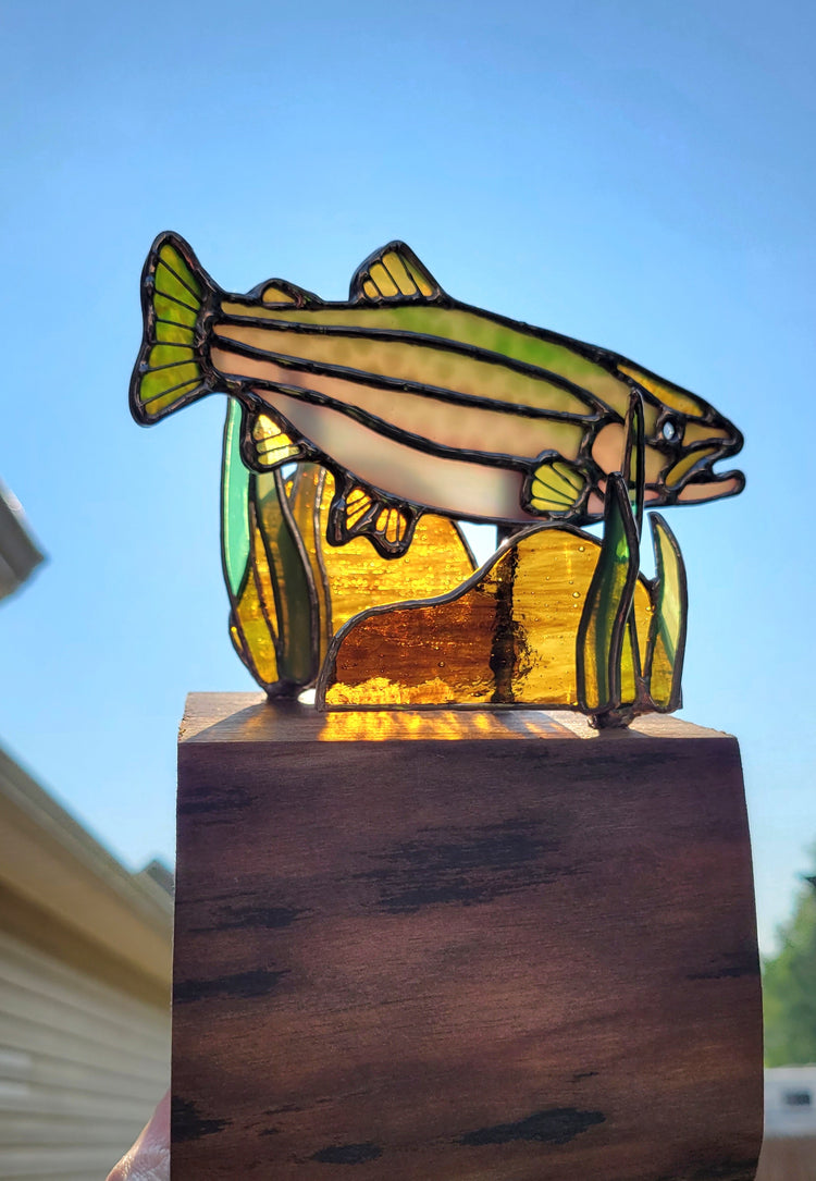 Stained Glass Rainbow Trout