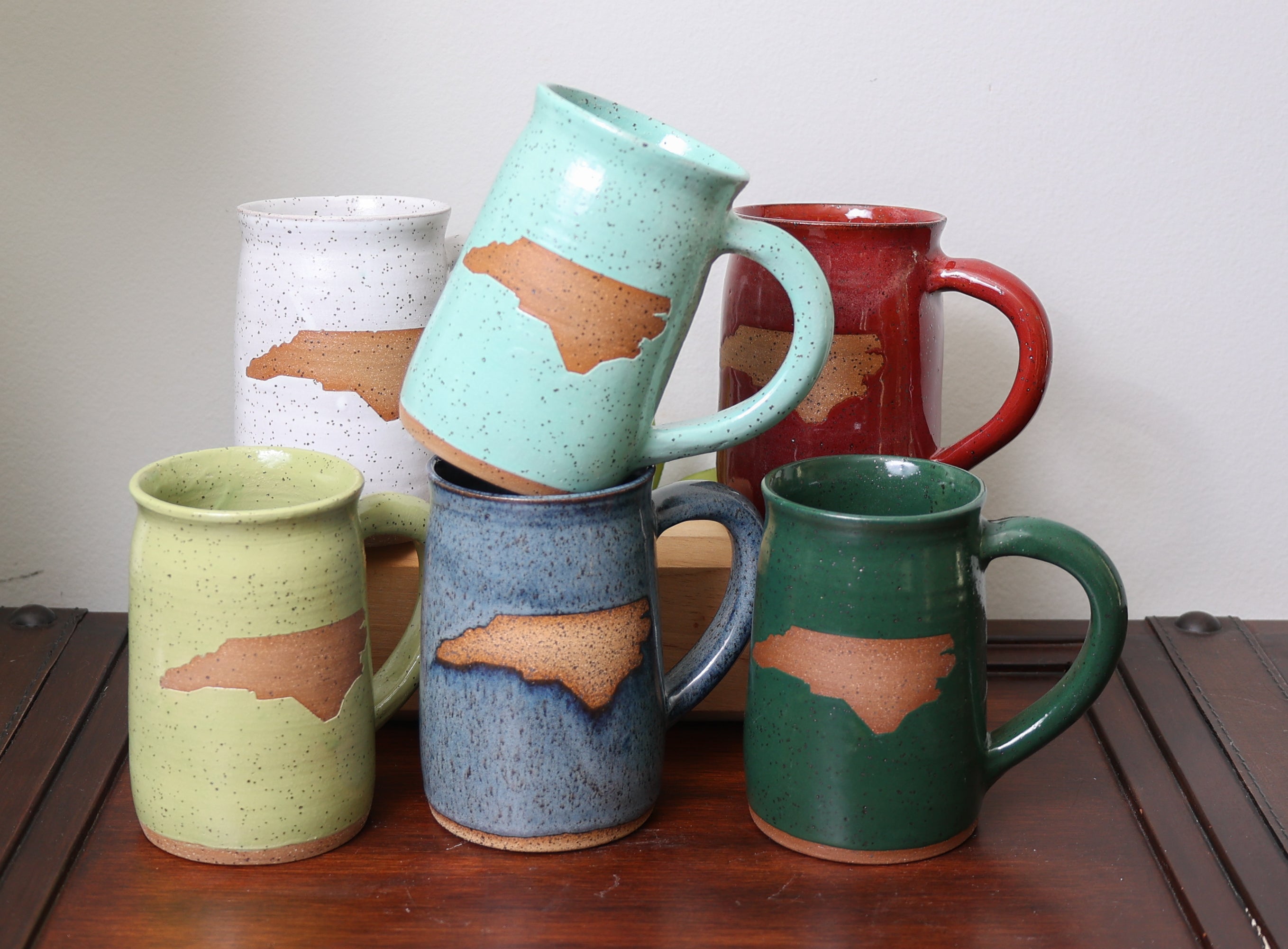Artisan Ceramic State Mugs- Made to Order- Ships in 3 weeks