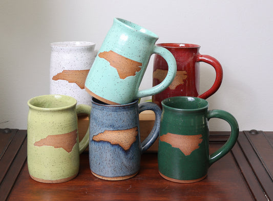 Artisan Ceramic State Mugs- Made to Order- Ships in 3 weeks