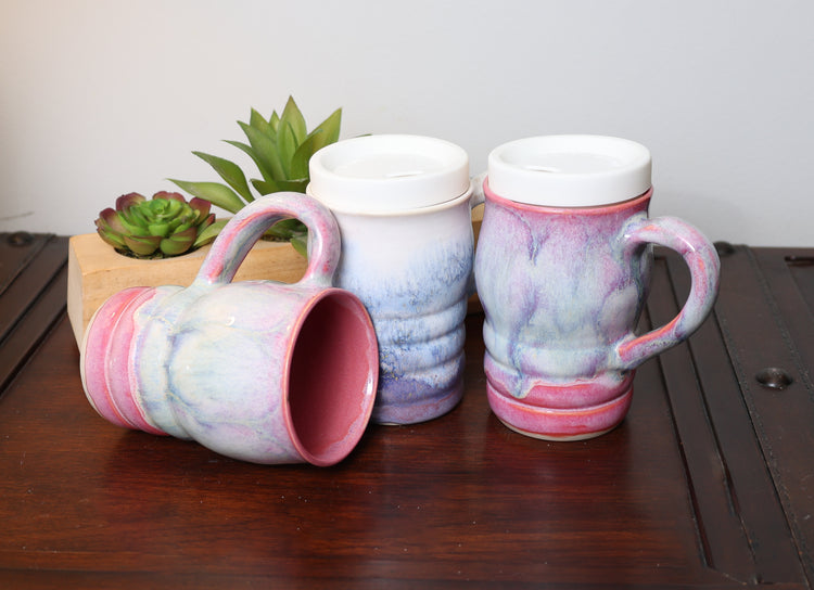 Ceramic Travel Mug Collection (3 Colors)