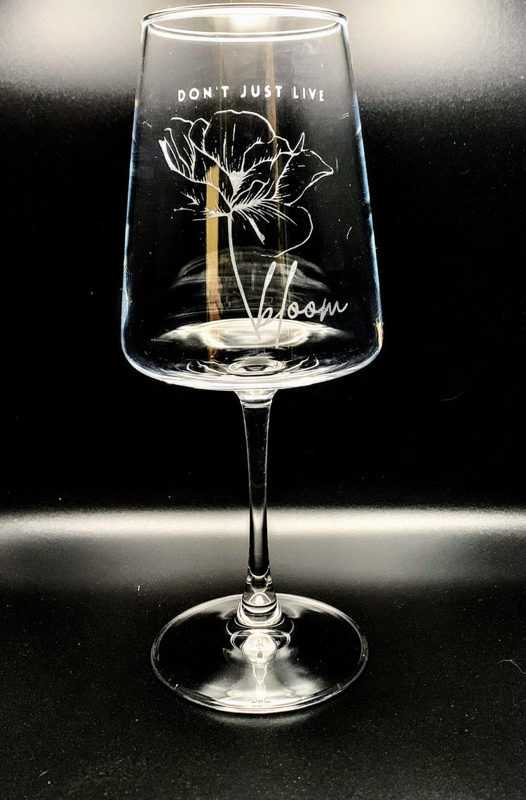 Etched Glasswear