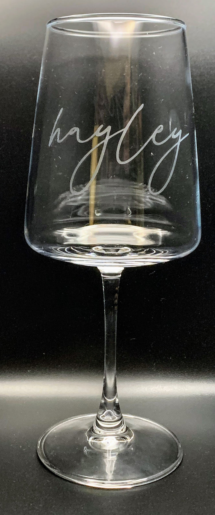 Etched Glasswear