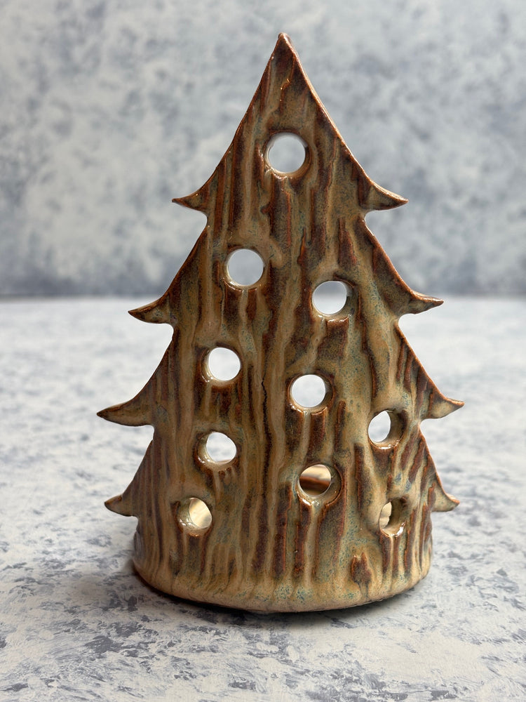 Ceramic Tree Tea Light Holder