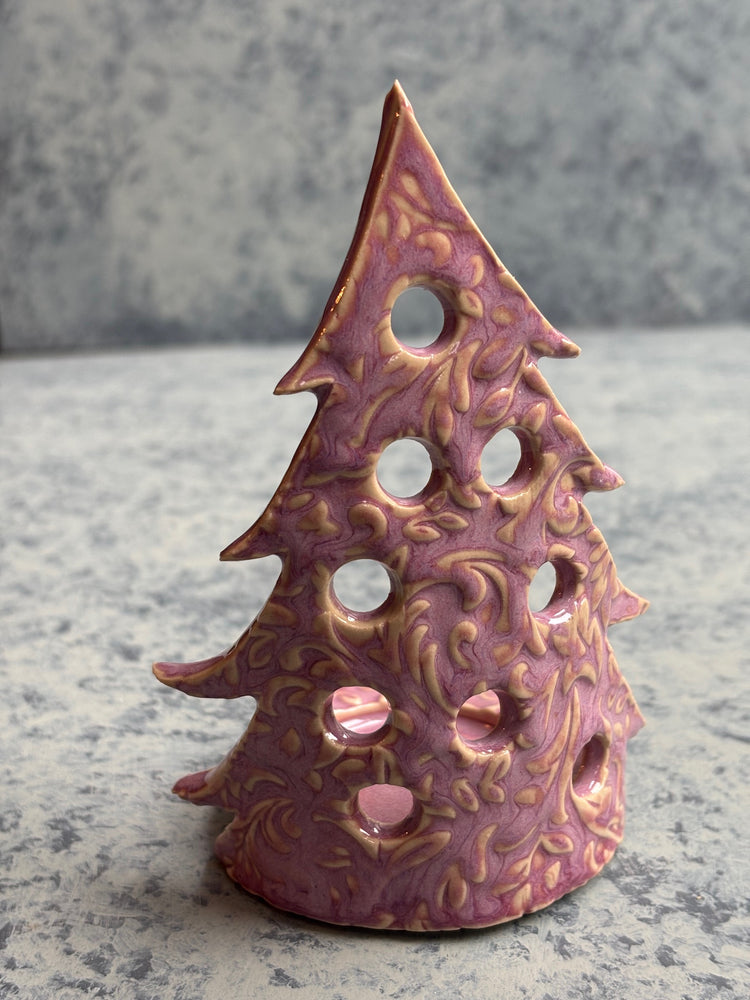 Ceramic Tree Tea Light Holder