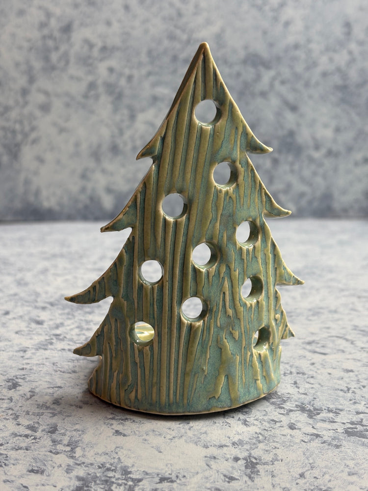 Ceramic Tree Tea Light Holder