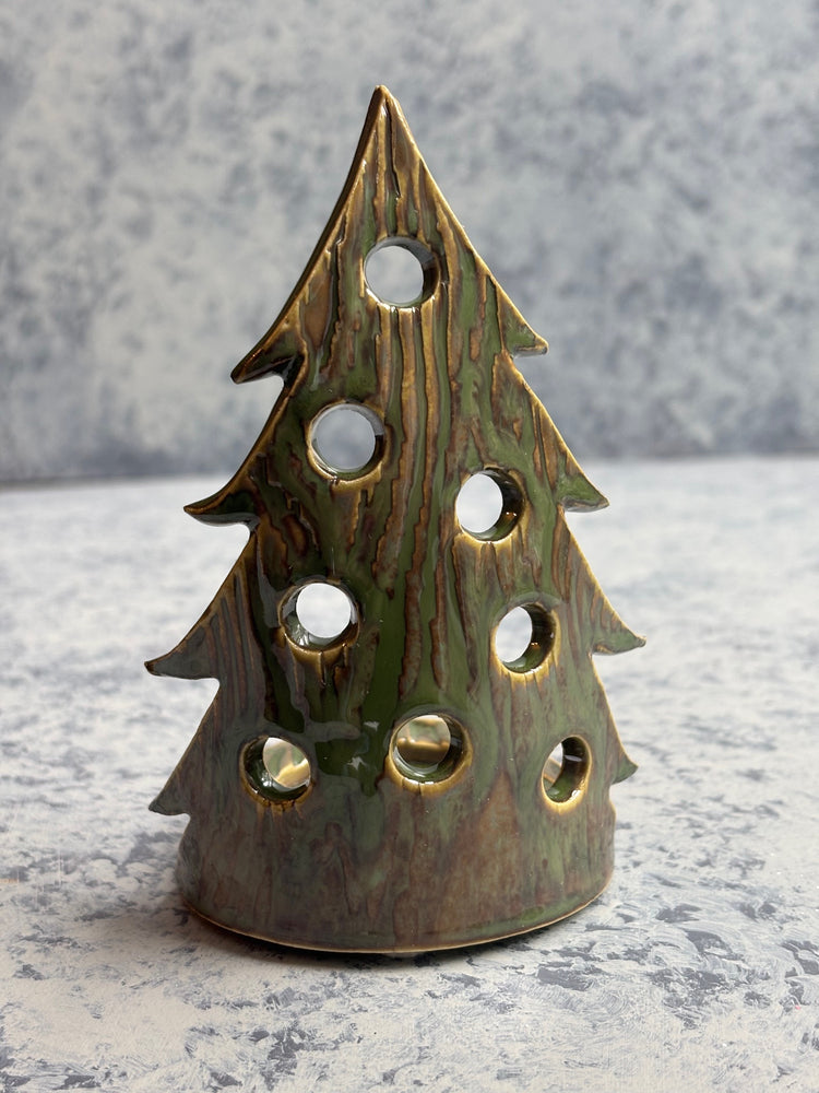 Ceramic Tree Tea Light Holder