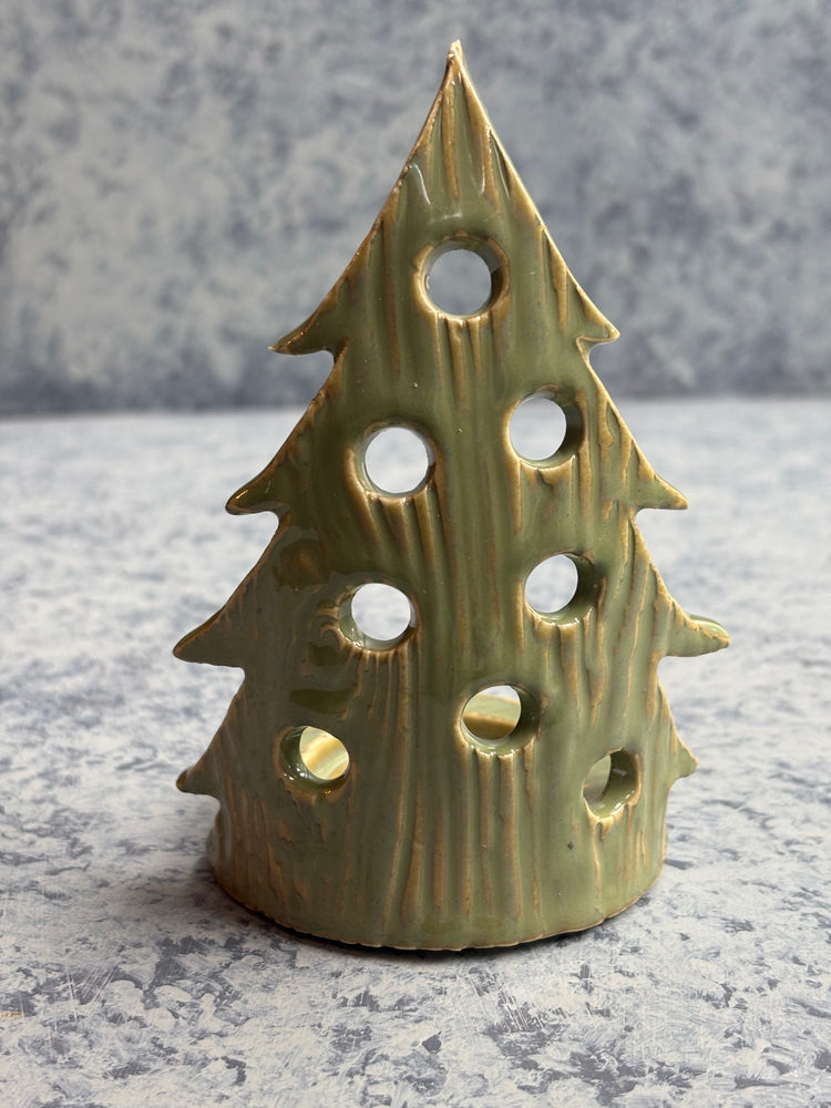 Ceramic Tree Tea Light Holder