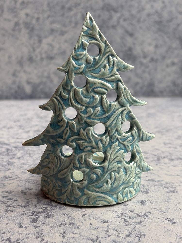 Ceramic Tree Tea Light Holder