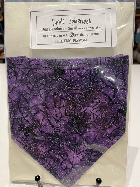 Bandana-Purple Spiderweb