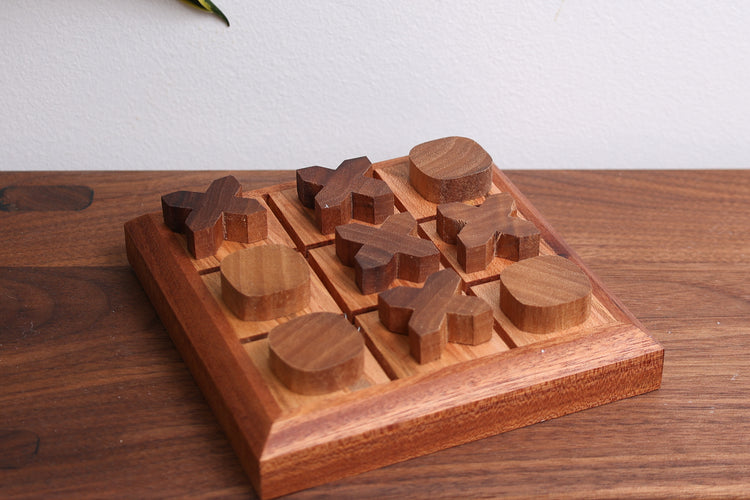 Handmade Tic-Tac-Toe Game