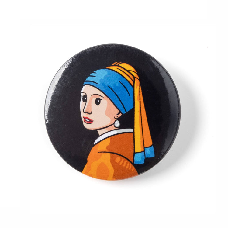 Button - Girl with Pearl Earring