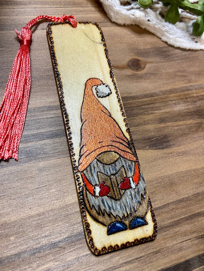 Orange Gnome Bookmark