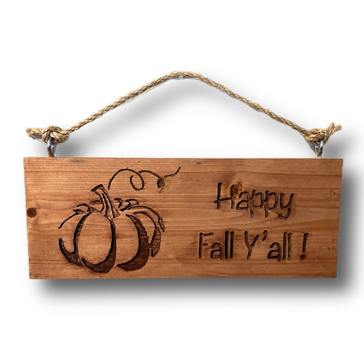 It's Fall Y'all- Reclaimed wood sign
