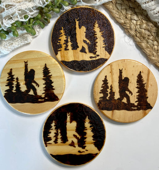 Assorted Bigfoot Coasters