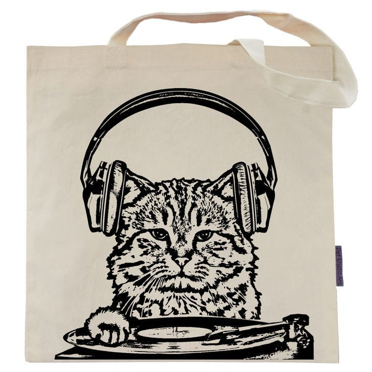 Listen to the Mewsic Tote Bag