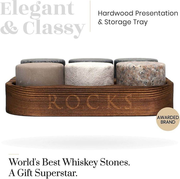 The Original Rocks Whiskey Chilling Stones