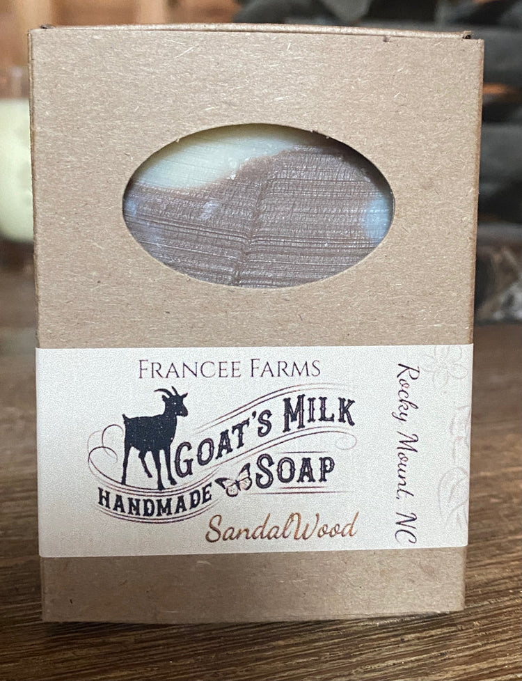 Goat Milk Soap Bars- Francee Farms