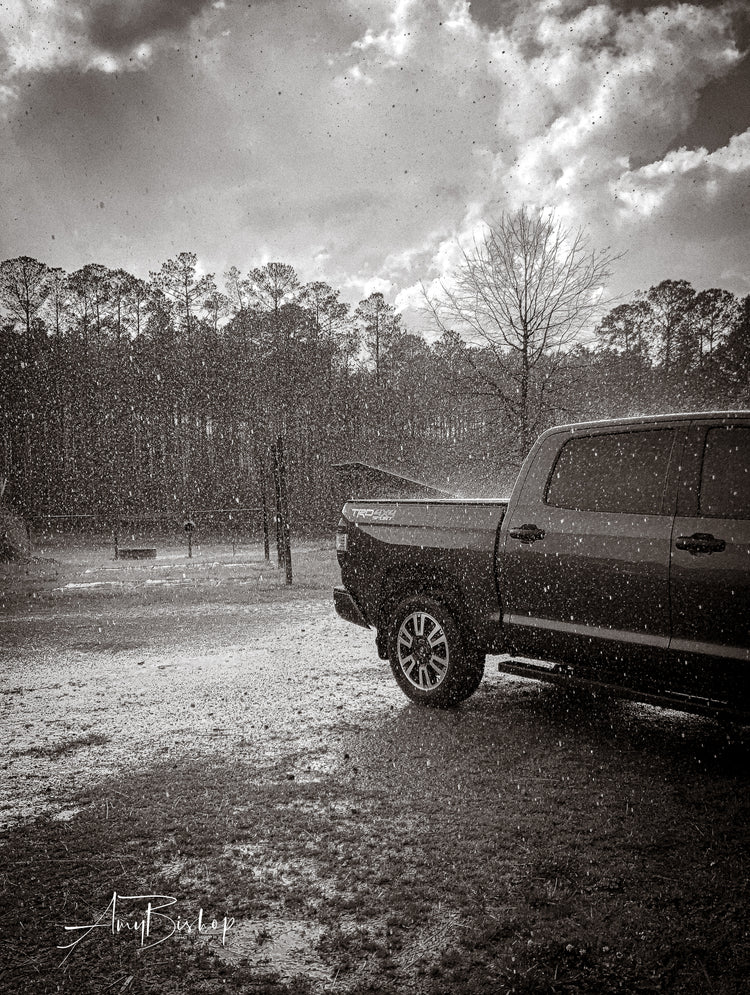 Truck in the Storm